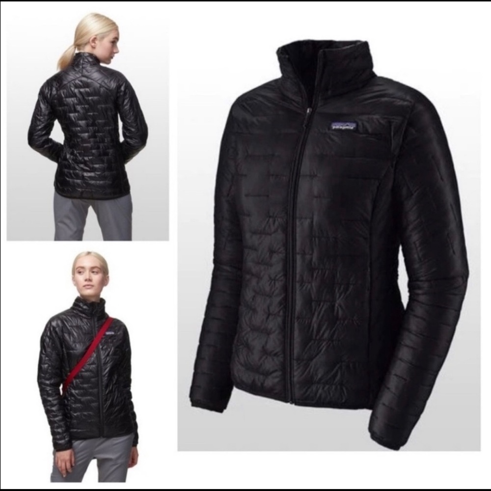 Patagonia Women’s Micro Puff Black Ultra Lite Jacket
